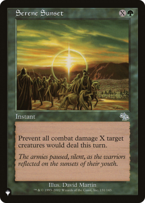 Serene Sunset