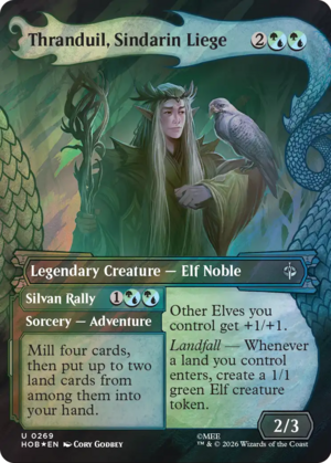 Thranduil, Sindarin Liege