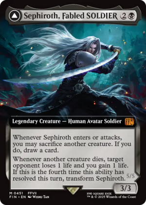 Sephiroth, Fabled SOLDIER