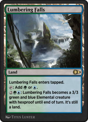 Lumbering Falls