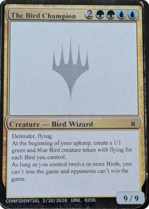 The Bird Champion