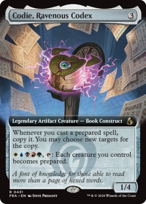 Codie, Ravenous Codex