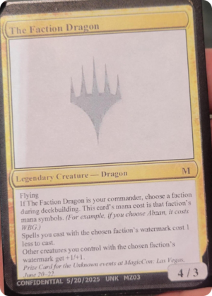 The Faction Dragon