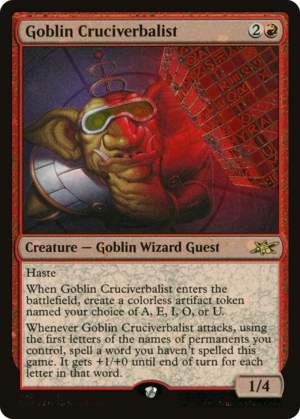 Goblin Cruciverbalist