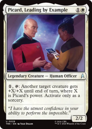 Picard, Leading by Example
