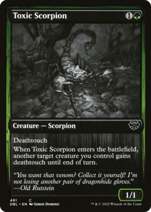 Toxic Scorpion