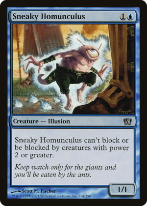 Sneaky Homunculus