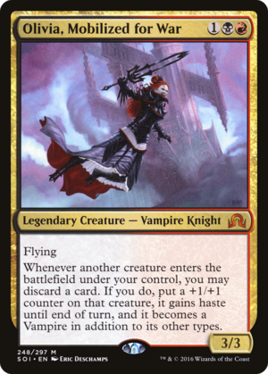 Olivia, Mobilized for War