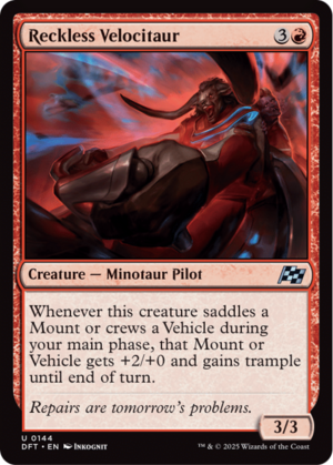 Reckless Velocitaur