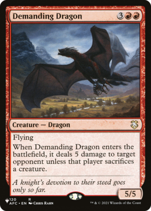 Demanding Dragon