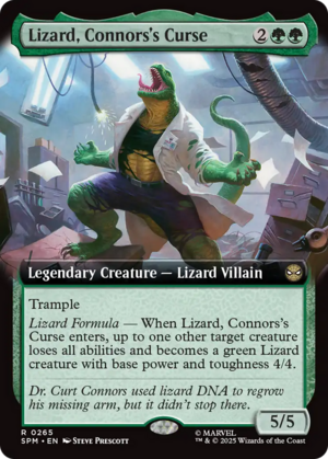 Lizard, Connors's Curse