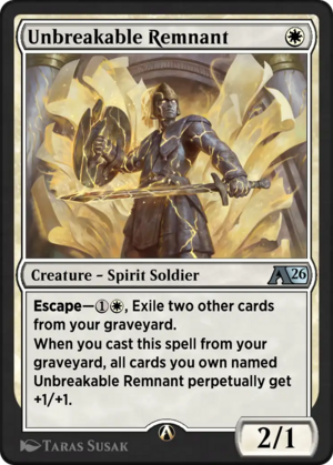 Unbreakable Remnant