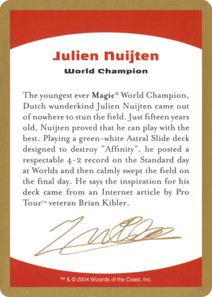 Julien Nuijten Bio