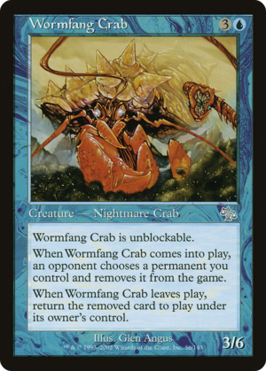 Wormfang Crab