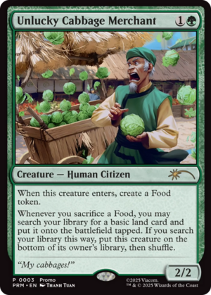 Unlucky Cabbage Merchant