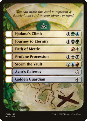 Rivals of Ixalan Checklist