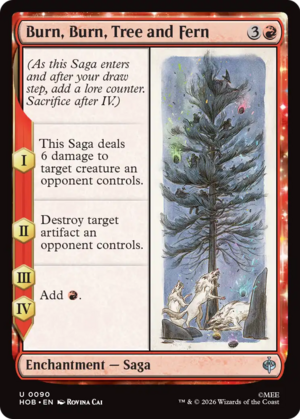 Burn, Burn, Tree and Fern