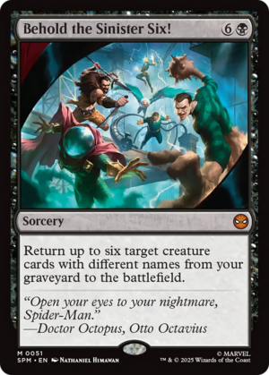 Behold the Sinister Six!