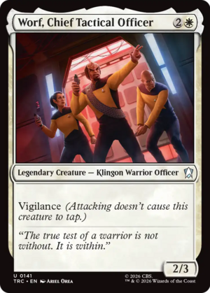 Worf, Chief Tactical Officer