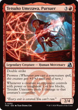 Tetsuko Umezawa, Pursuer