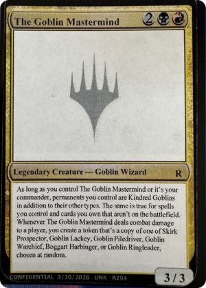 The Goblin Mastermind