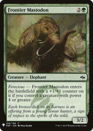 Frontier Mastodon