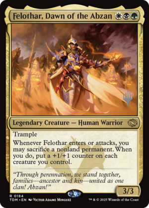Felothar, Dawn of the Abzan