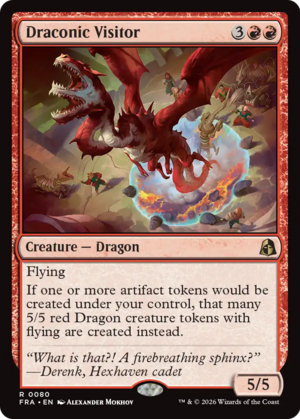 Draconic Visitor