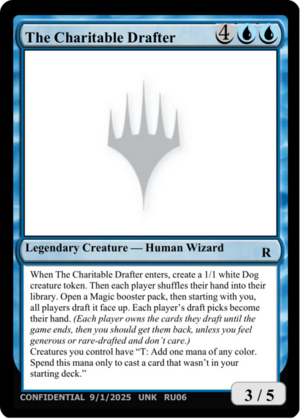 The Charitable Drafter