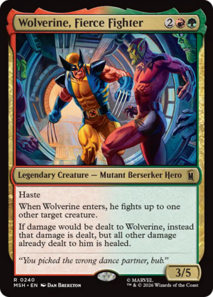 Wolverine, Fierce Fighter