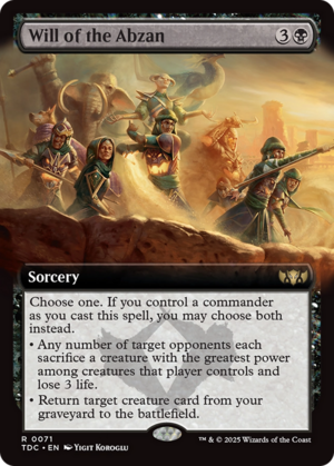 Will of the Abzan
