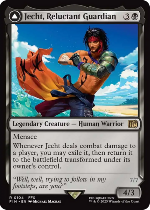 Jecht, Reluctant Guardian
