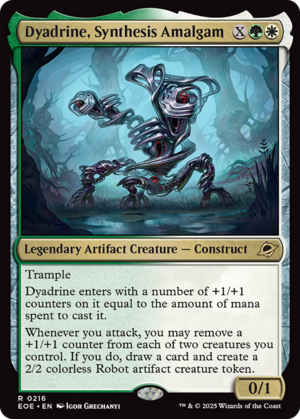 Dyadrine, Synthesis Amalgam