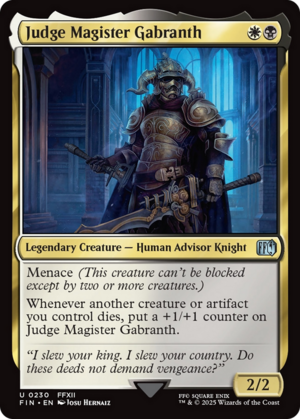 Judge Magister Gabranth
