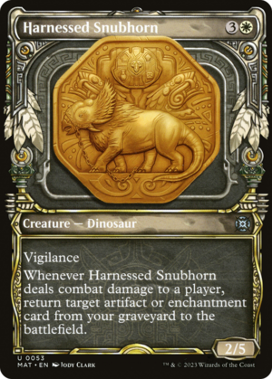 Harnessed Snubhorn