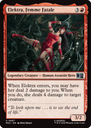 Elektra, Femme Fatale