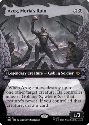 Azog, Moria's Ruin