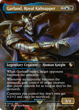 Garland, Royal Kidnapper