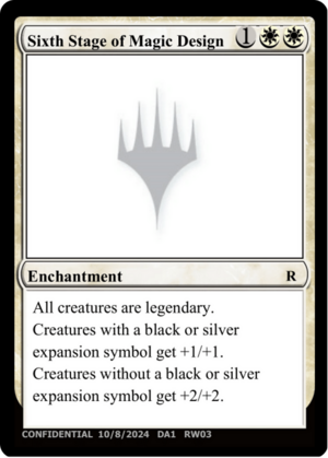 Sixth Stage of Magic Design