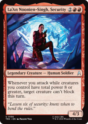 La'An Noonien-Singh, Security