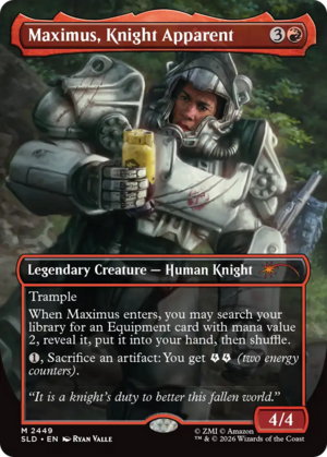 Maximus, Knight Apparent