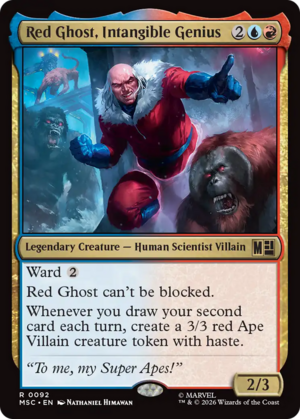 Red Ghost, Intangible Genius