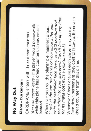 No Way Out (Playtest)