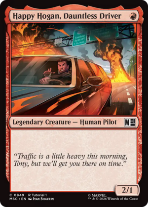 Happy Hogan, Dauntless Driver