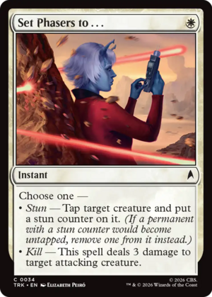 Set Phasers to . . .