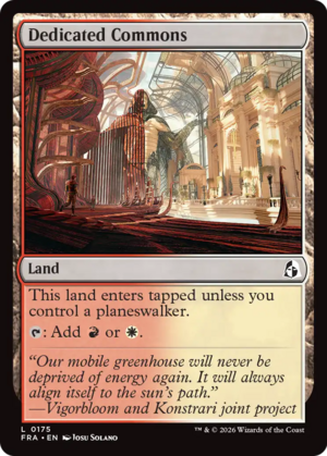 Dedicated Commons