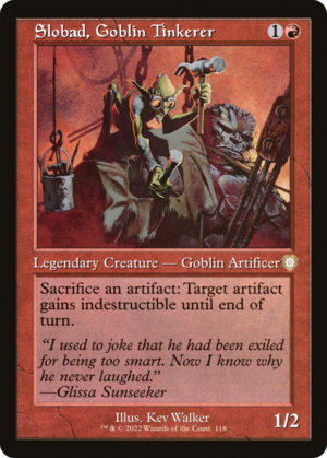 Slobad, Goblin Tinkerer