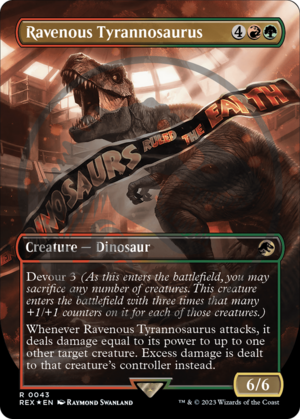Ravenous Tyrannosaurus