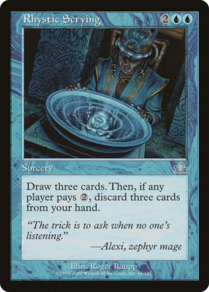 Rhystic Scrying