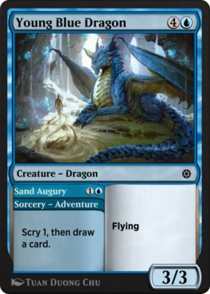 Young Blue Dragon